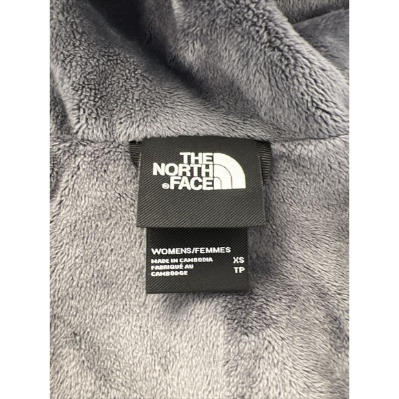 New Womens North Face Coat Jacket XS Fleece Lined Warm Water & Windbreaker Grey - Picture 9 of 12